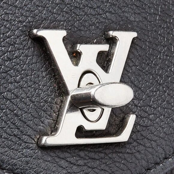 Louis Vuitton Black Leather MyLockMe Chain Pochette Bag - Picture 8 of 11